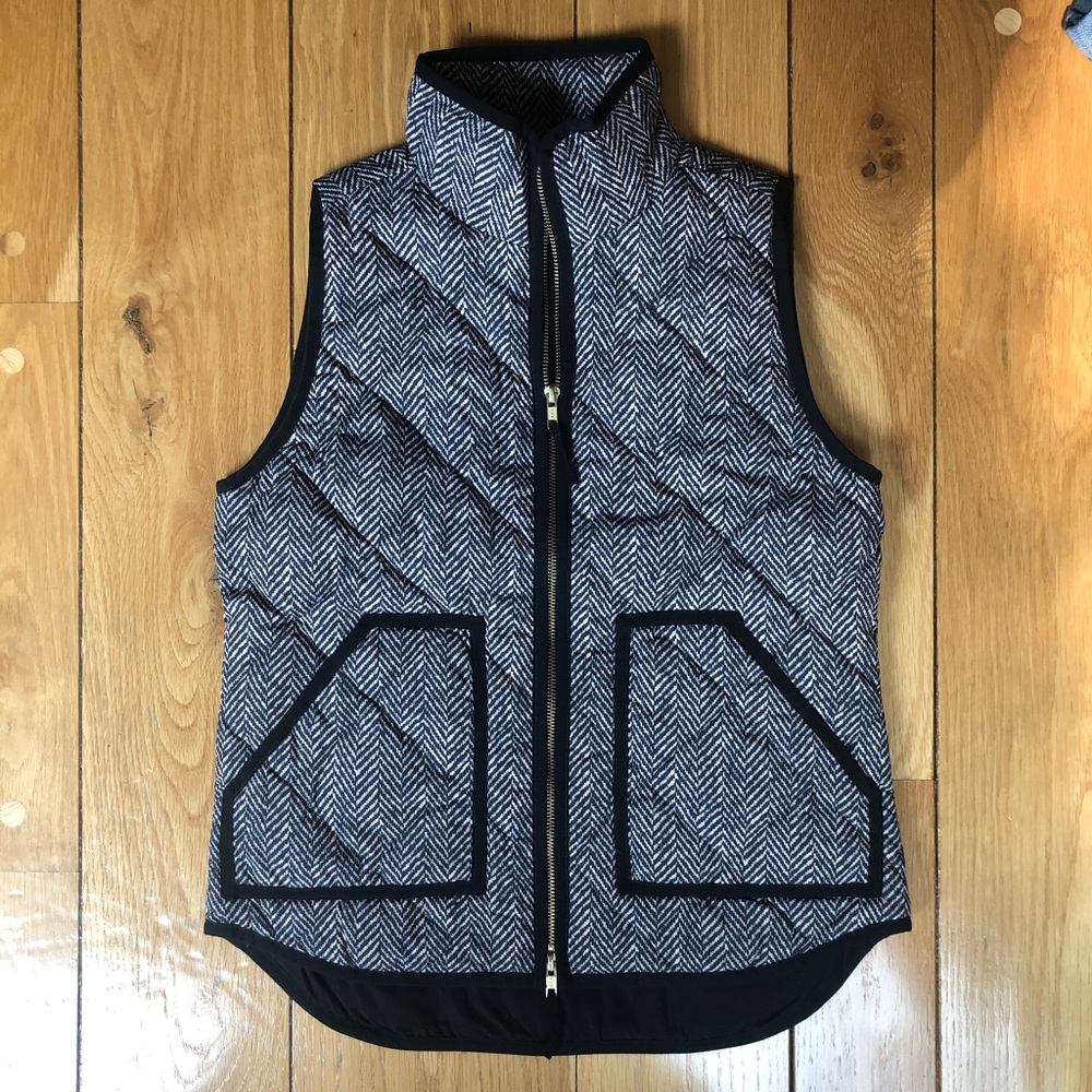 J.Crew Chevron Vest